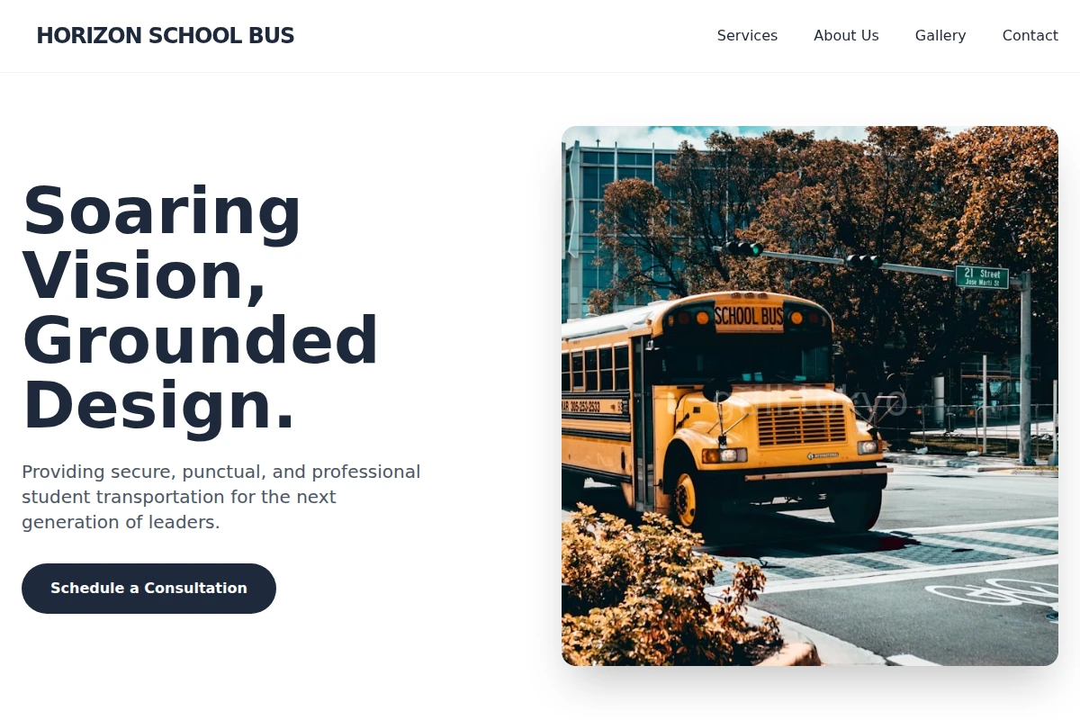 Horizon School Bus