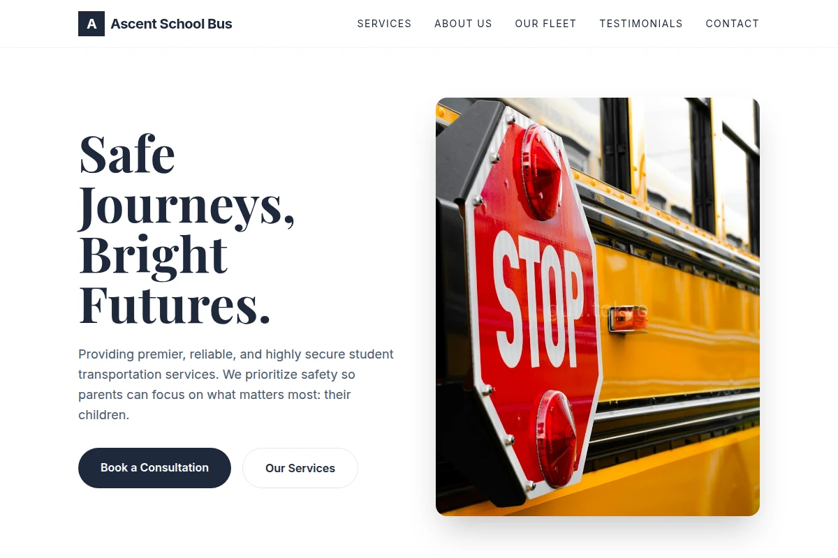 Ascent School Bus
